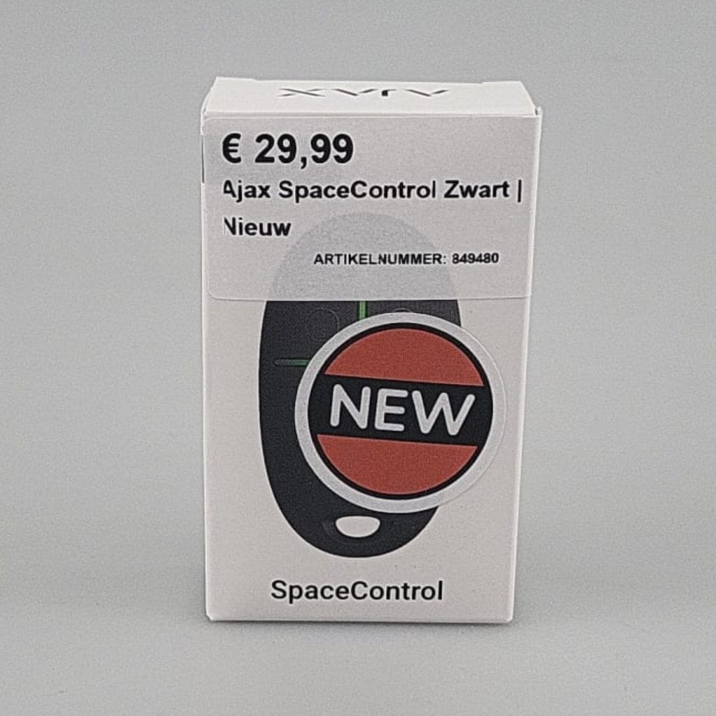 Ajax SpaceControl Zwart | Nieuw, Flex Ltd., Gebruikt, https://flex.com/contact-us, Nobelstraat 10, 5807 GA Oostrum LB, Limburg, Nederland