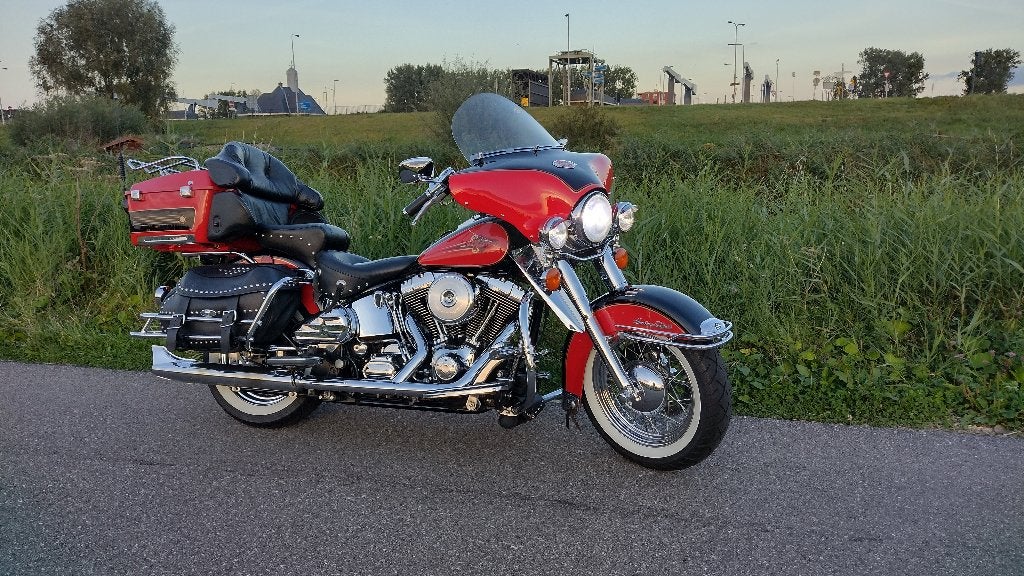 Batwing (schade) incl. Ruitjes, Topkoffer, Mustang Duozadel., Motoren, Ophalen, Gebruikt