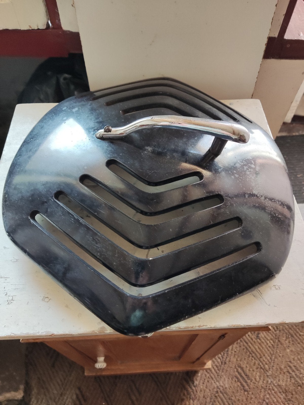 Antiek / Vintage  Deksel Tromp Kachel, Huis en Inrichting, Kachels, Ophalen, Gebruikt