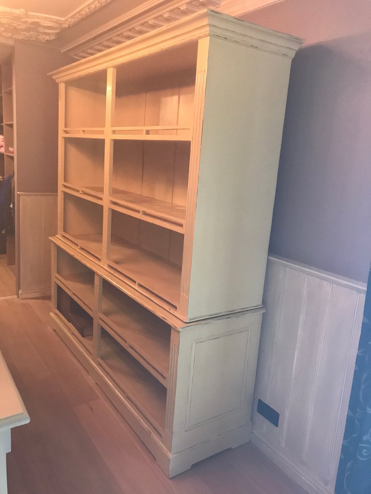 Boekenrek landhuisstijl, Huis en Inrichting, Ophalen, Zo goed als nieuw, 50 tot 75 cm, Minder dan 100 cm