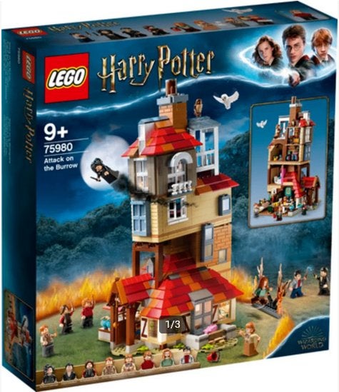 Lego HP 75980 Aanval op het nest sealed, Lego, Ophalen of Verzenden, Complete set, Ongeopend/sealed