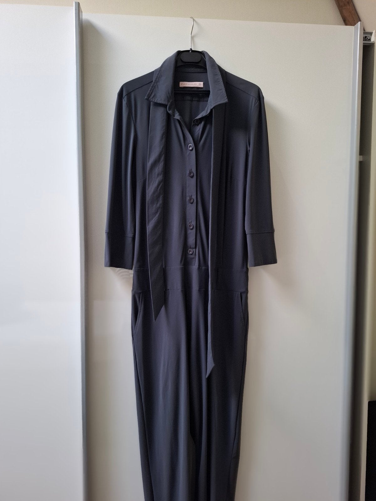Studio anneloes antraciet jumpsuit xs, Kleding | Dames, Studio Anneloes, Ophalen of Verzenden, Zo goed als nieuw, Maat 34 (XS) of kleiner