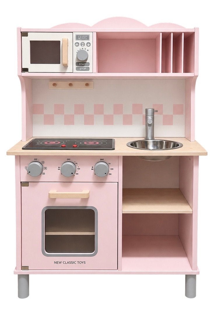 Complete houten kinderkeuken + accessoires, Ophalen, Gebruikt, Hout, Speelkeuken