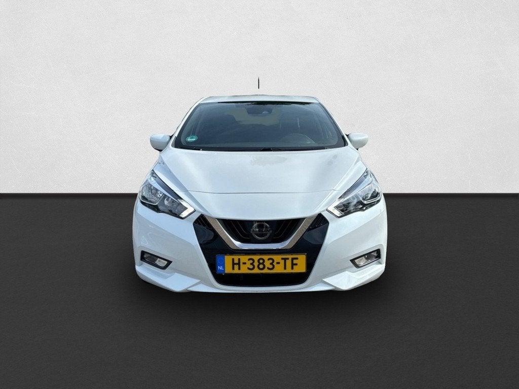 Nissan Micra 1.0 IG-T Tekna CAMERA / ECC / NAVI (bj 2020), Auto's, Nissan, Voorwielaandrijving, Euro 6, Wit, Origineel Nederlands