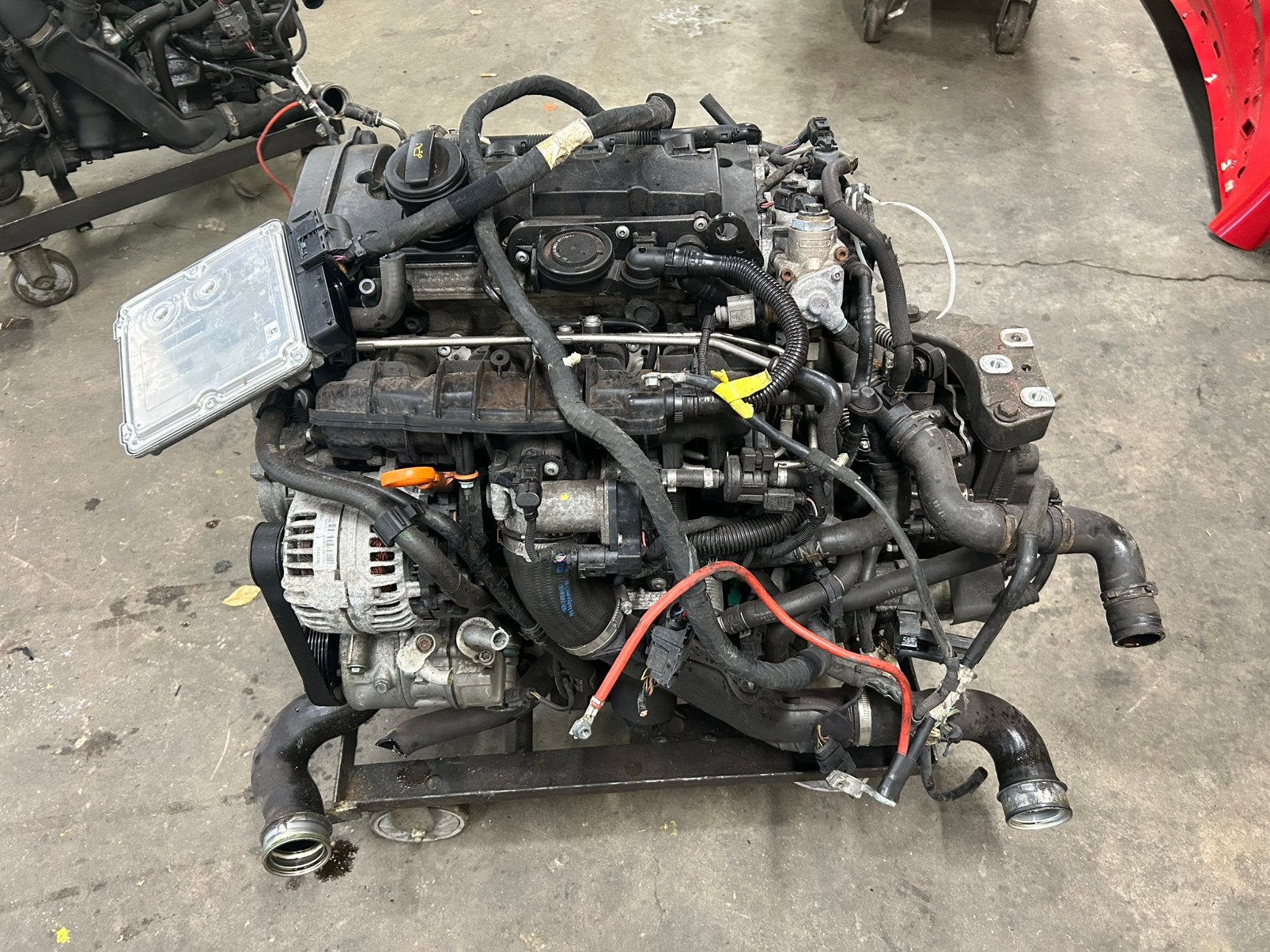 Motorblok 2.0 TFSI BWA 165.831KM, Ophalen of Verzenden, Gebruikt, Volkswagen