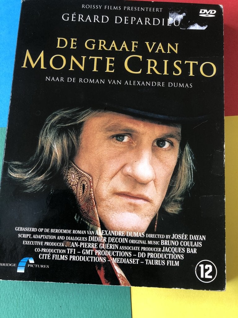 De Graaf van Monte Cristo - DVD met Gérard Depardieu, Gebruikt, Historisch of Kostuumdrama, Nederlands, Ophalen of Verzenden