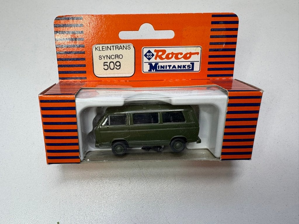 Roco Minitanks VW bus T3 Kleintrans synchro IMG 6304/5, Hobby en Vrije tijd, Modelauto's | 1:87, Ophalen of Verzenden, Nieuw, Bus of Vrachtwagen