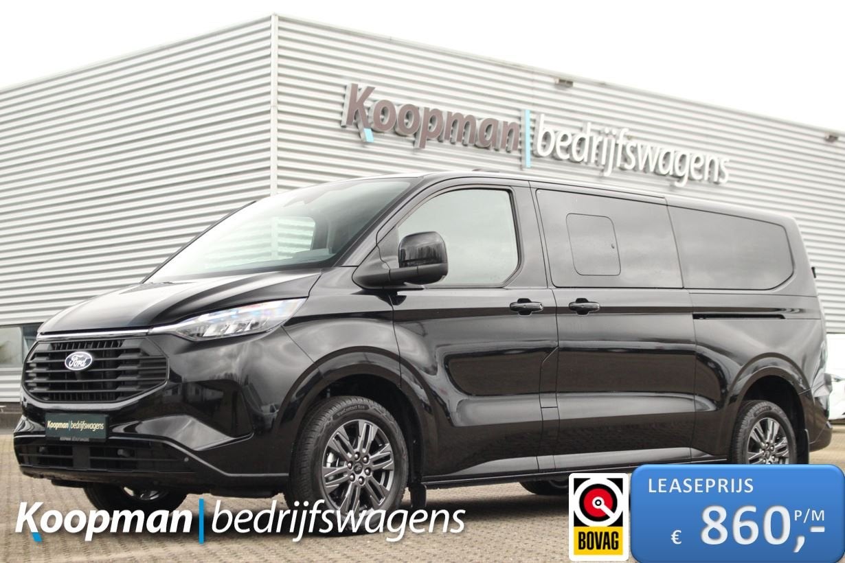Ford Transit Custom 2.5 PHEV 233pk L2H1 Kombi Limited | 8-Pe, Auto's, Ford, Automatische klimaatregeling, 8 stoelen, 1850 kg, 2467 kg