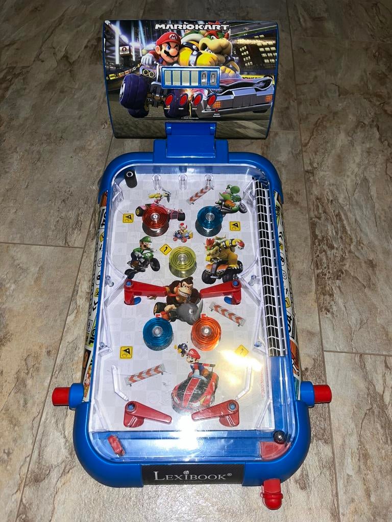 Flipperkast mario kart, Ophalen of Verzenden, Zo goed als nieuw