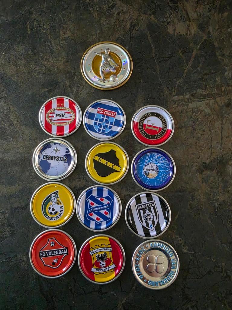 Voetbal Plus Muntjes - Diverse Clubs, Ophalen of Verzenden, Overige binnenlandse clubs