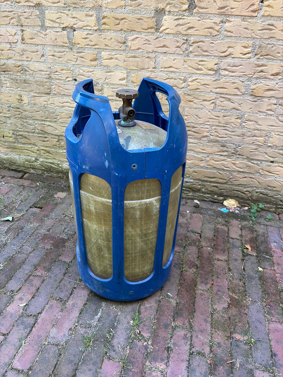 Gasfles composiet 10 liter, Ophalen, Gebruikt
