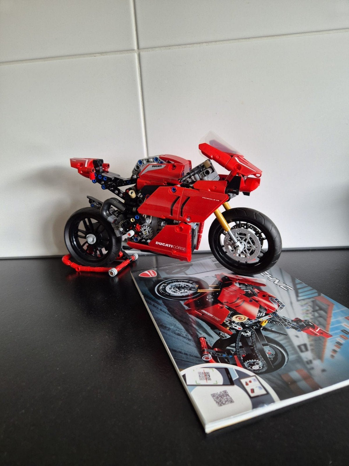 lego 42107 ducati, Kinderen en Baby's, Speelgoed | Duplo en Lego, Ophalen of Verzenden, Zo goed als nieuw, Lego