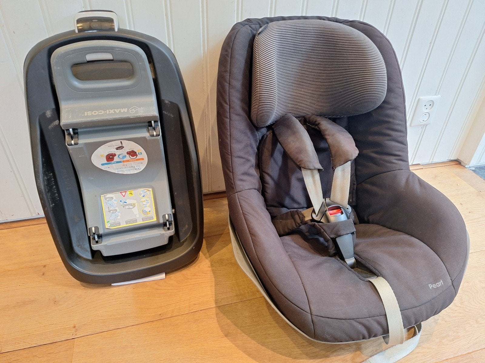 Maxi-Cosi FamilyFix Pearl autostoel met ISOFIX base, Kinderen en Baby's, Ophalen, Gebruikt, 9 t/m 18 kg, Zijbescherming