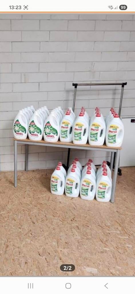 Wasmiddel Persil Ariel Sunil Universeel-Color Fles XXL 6 l, Ophalen, Nieuw