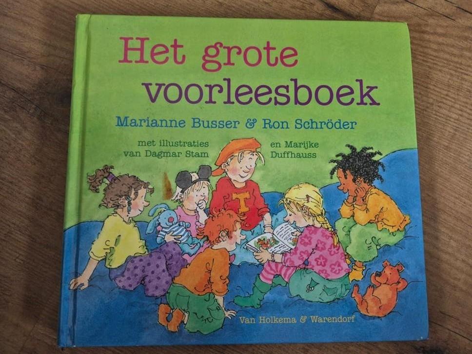 Ron Schröder - Het grote voorleesboek, Boeken, 3 tot 4 jaar, Ron Schröder; Marianne Busser, Ophalen of Verzenden, Zo goed als nieuw