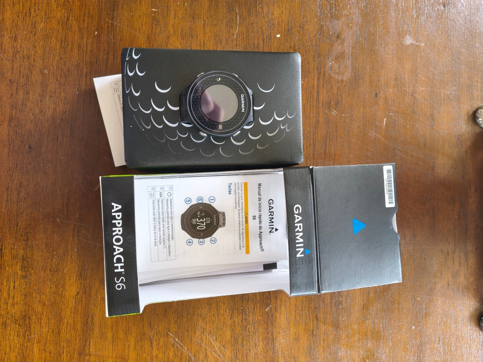 Garmin Approach S6 GPS Golfhorloge - Zwart, Zwart, Garmin, Nieuw, Ophalen of Verzenden