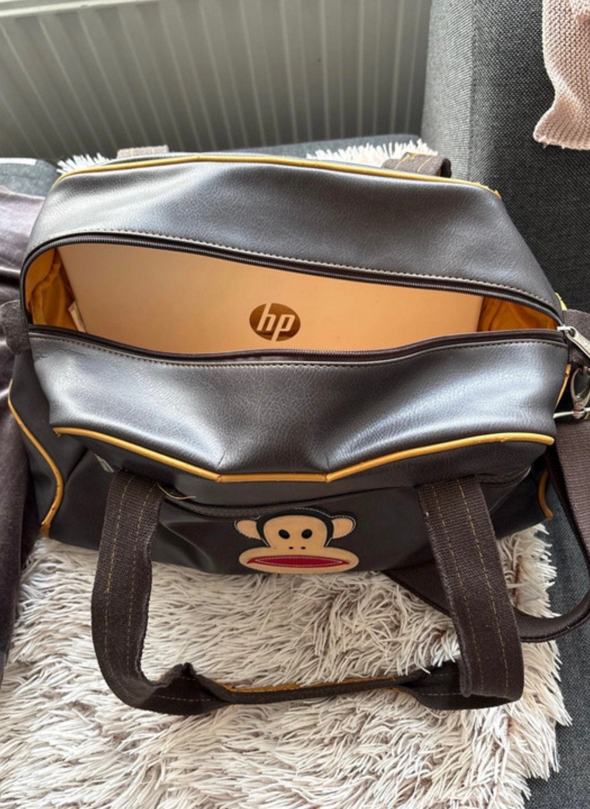 Weekend tas - merk Paul Frank, 40 tot 60 cm, 30 cm of meer, Gebruikt, Bruin