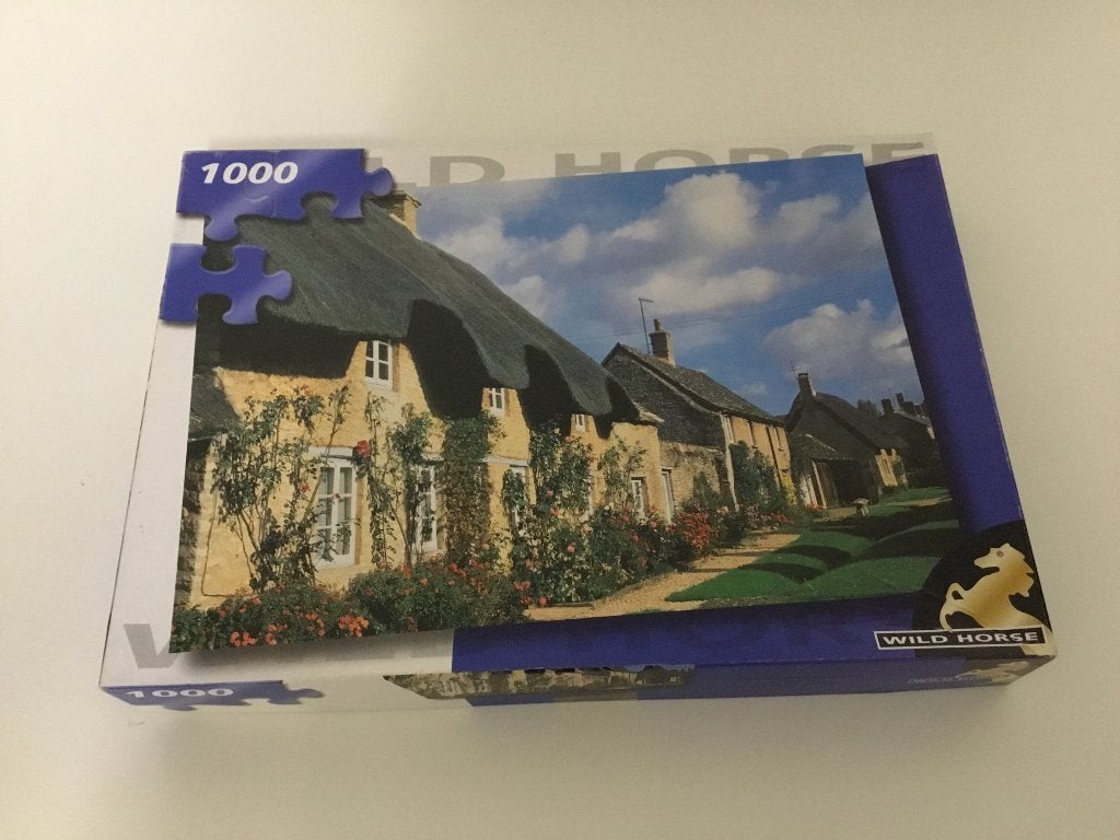 Leg puzzel van 1000 stuks. Merk: Wild Horse., Ophalen of Verzenden, 500 t/m 1500 stukjes, Zo goed als nieuw, Legpuzzel