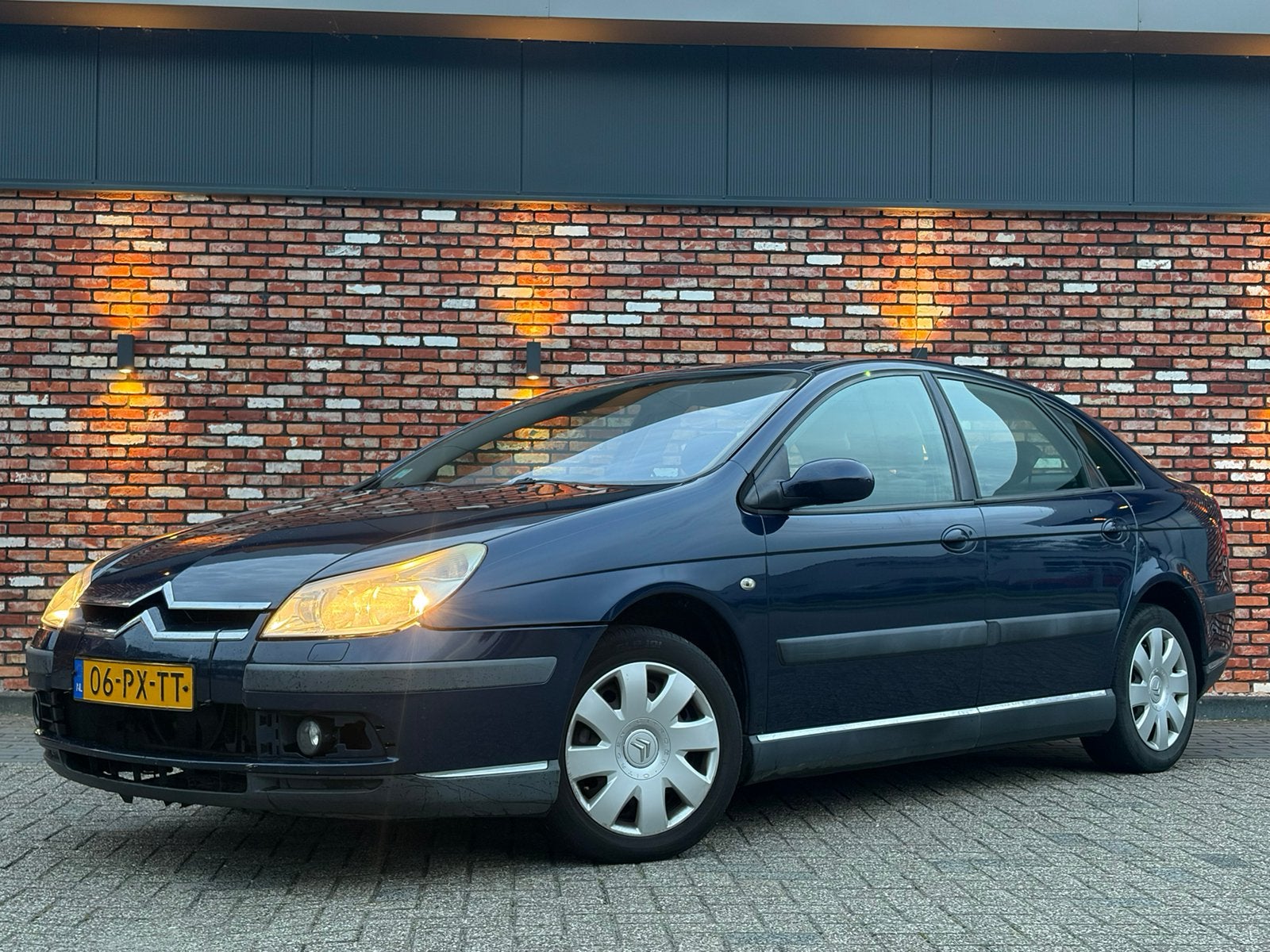 Citroën C5 2.0 16V LPG Trekhaak Cruise Luchtvering Airco!, Auto's, Stof, Beige, 4 cilinders, Verwarmde buitenspiegels