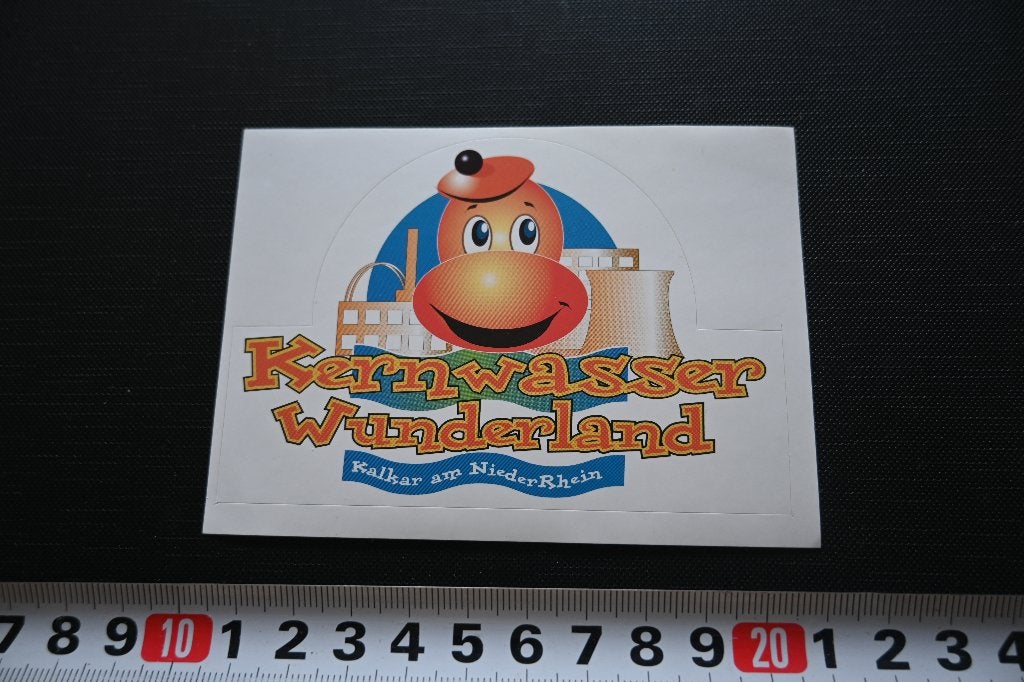 sticker kernwasser wunderland kalkar am niederrhein, Ophalen of Verzenden, Zo goed als nieuw