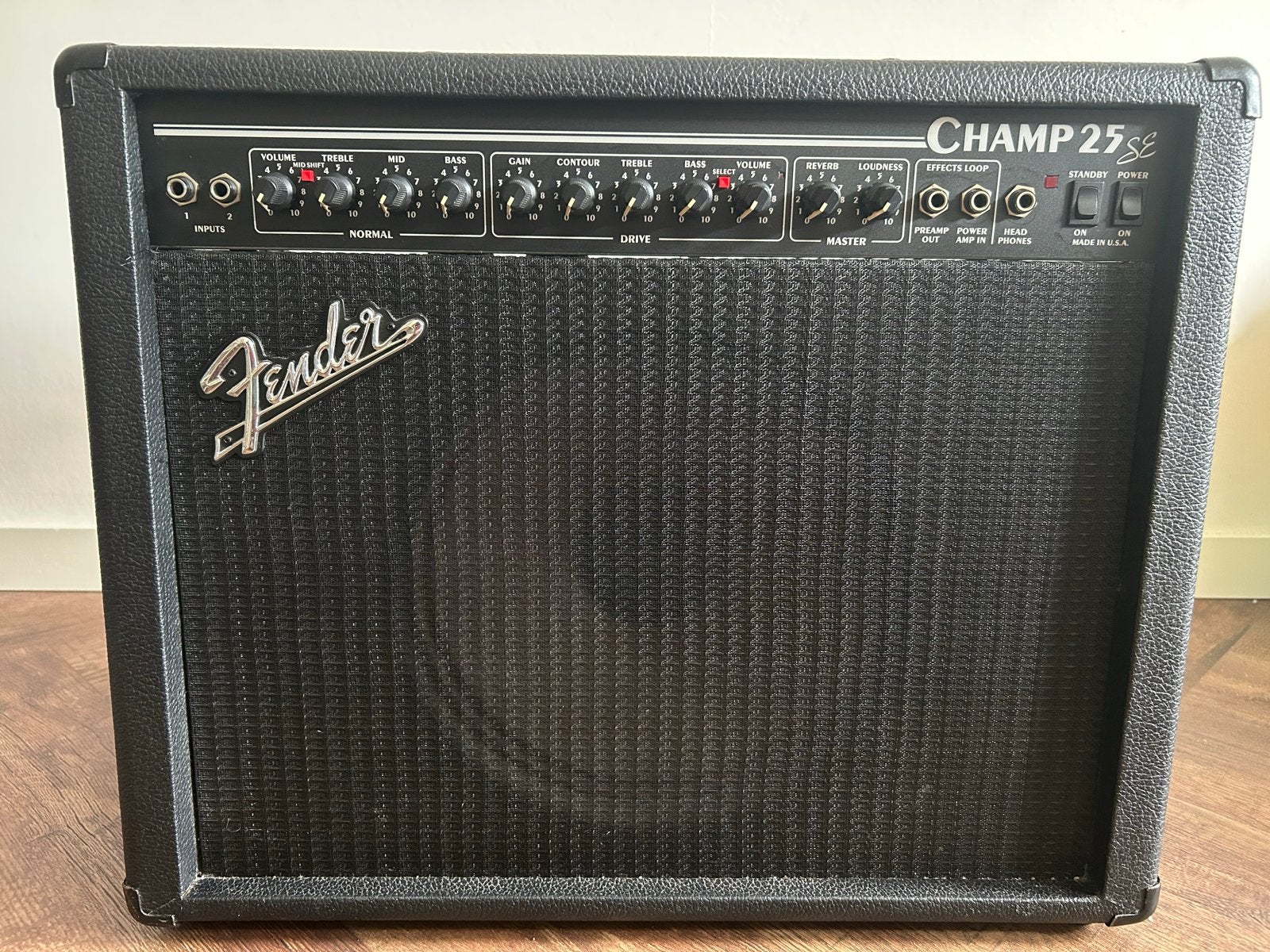 Fender Champ 25 SE gitaarversterker, Ophalen, Gebruikt, Gitaar, Minder dan 50 watt