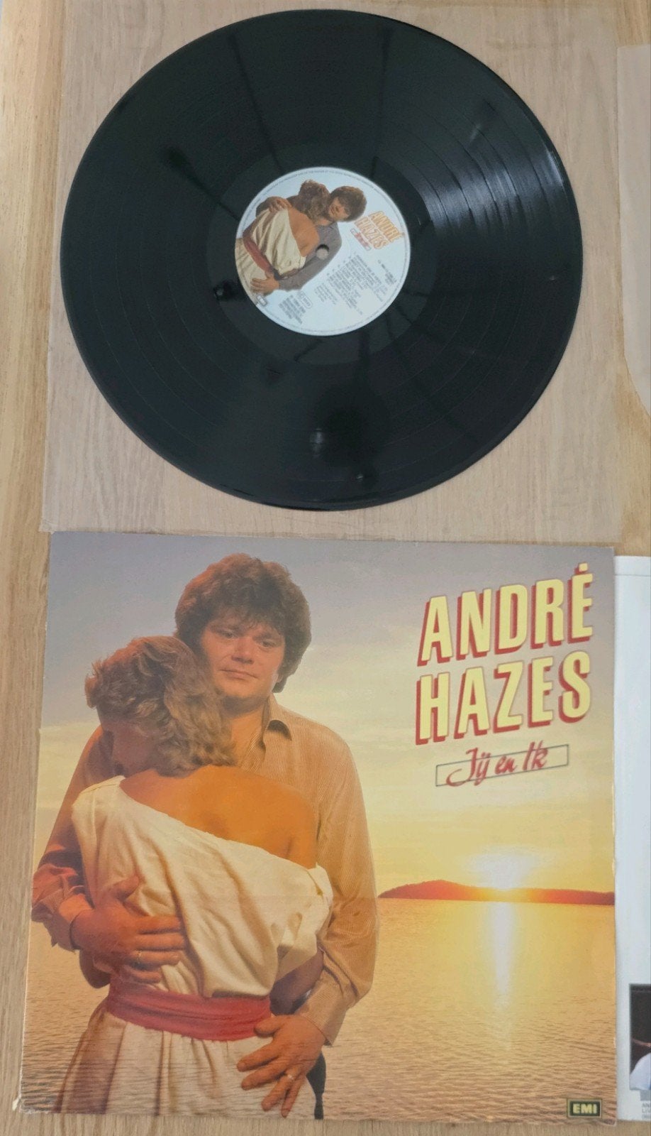 André Hazes - Jij en Ik LP (1984), LP, Gebruikt, Ophalen of Verzenden, Levenslied of Smartlap