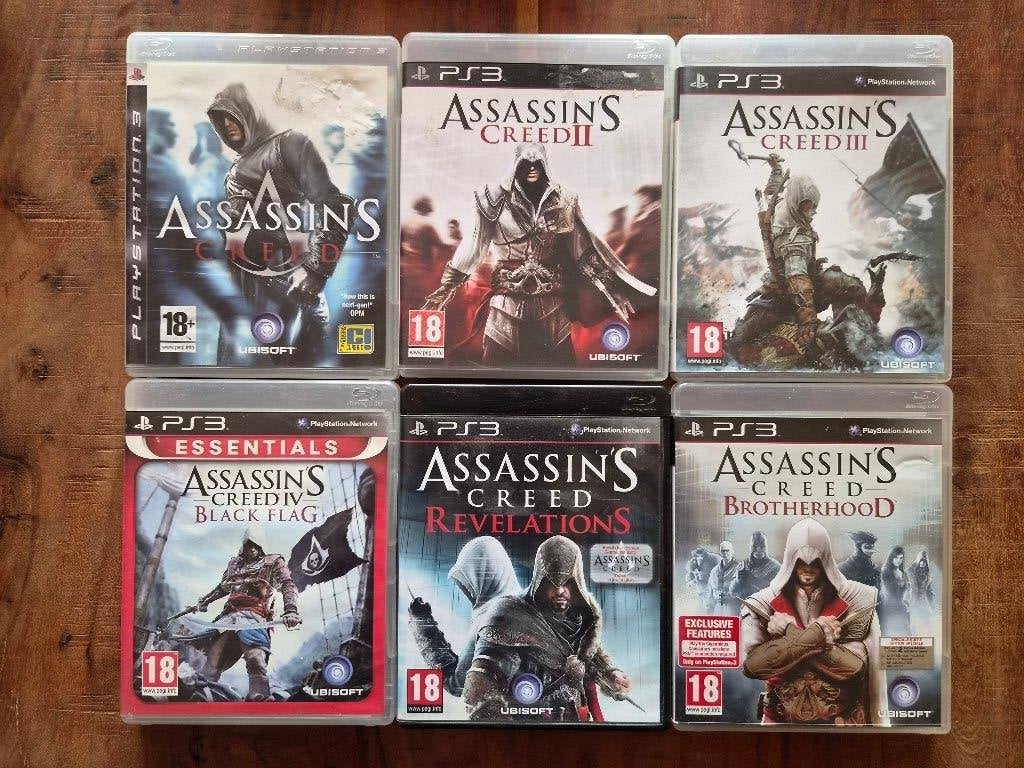 Assassin's Creed Bundel (PS3), Avontuur en Actie, Gebruikt, Vanaf 18 jaar, 1 speler