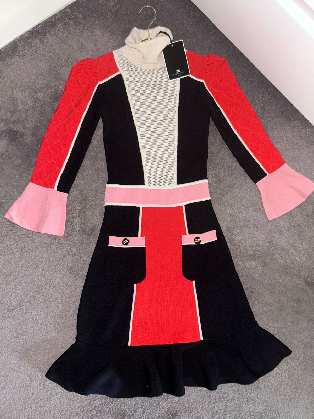 Elisabetta franchi, Zwart, Nieuw, Ophalen of Verzenden, Maat 36 (S)
