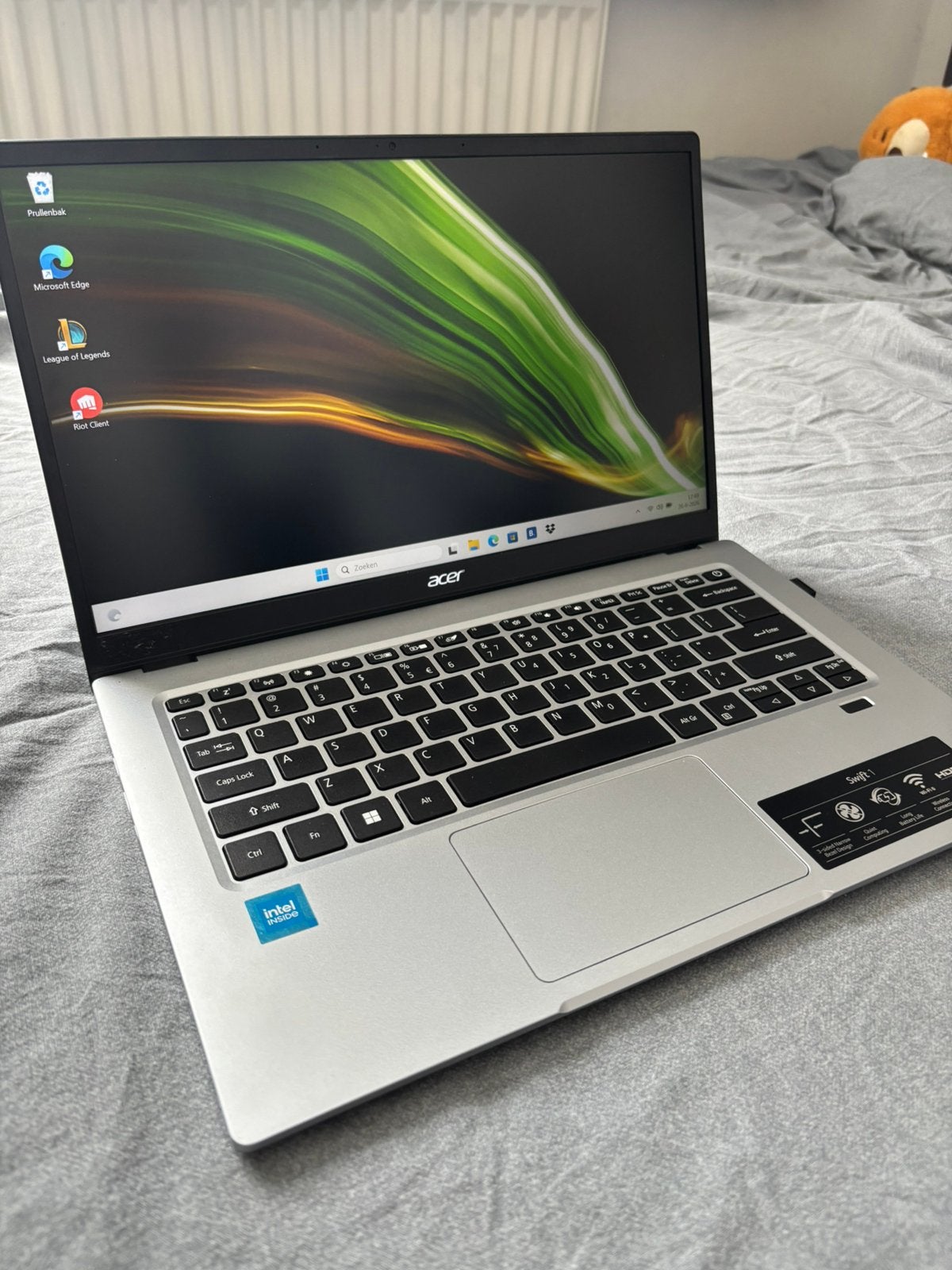 Acer Swift 1 Laptop ZGAN, Computers en Software, Windows Laptops, Ophalen, Zo goed als nieuw, 14 inch