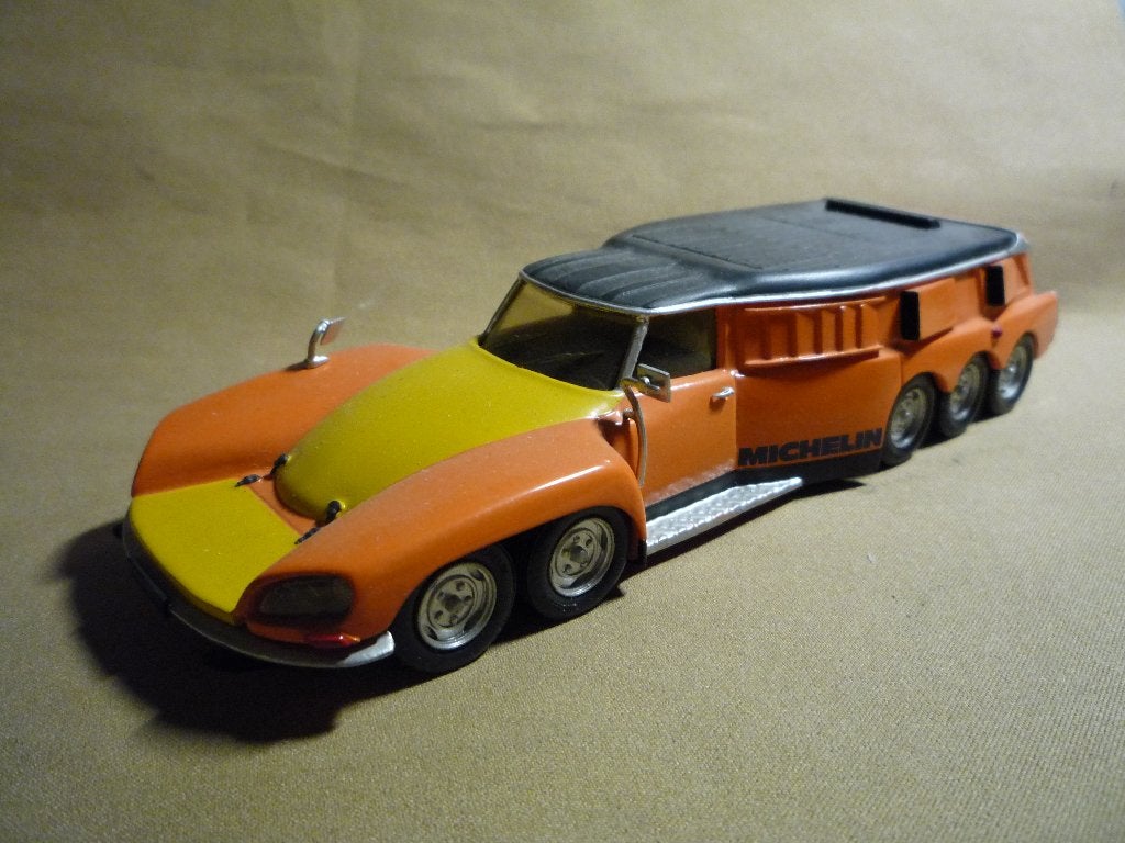 Citroën DS Michelin Testcar Mille Pattes 72 Calandre 1:43, Ophalen of Verzenden, Zo goed als nieuw, Auto, Overige merken