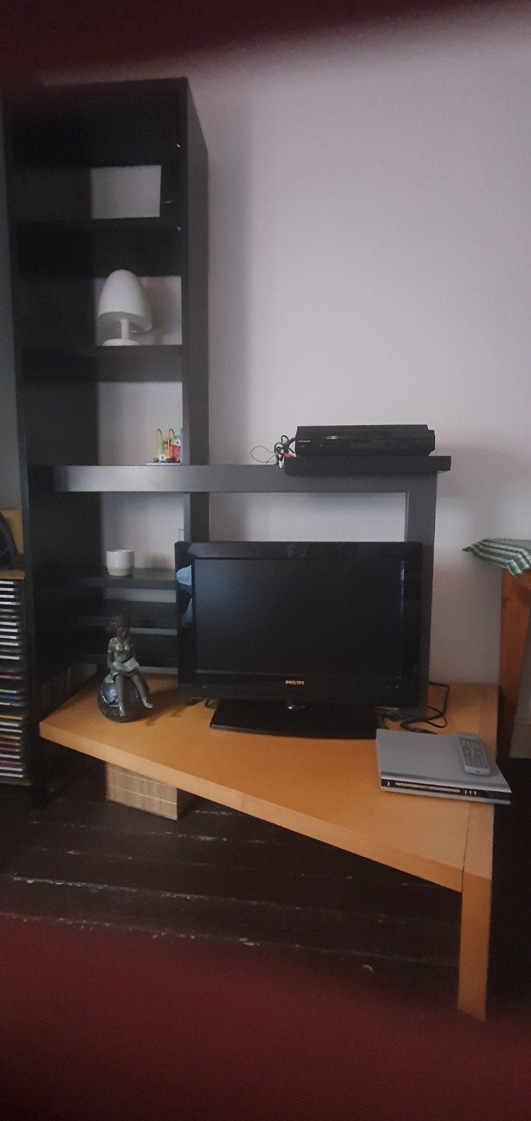 Modern design tv- meubel met 6 legplanken, Ophalen, 70 tot 120 cm, Zo goed als nieuw, 80 cm of meer