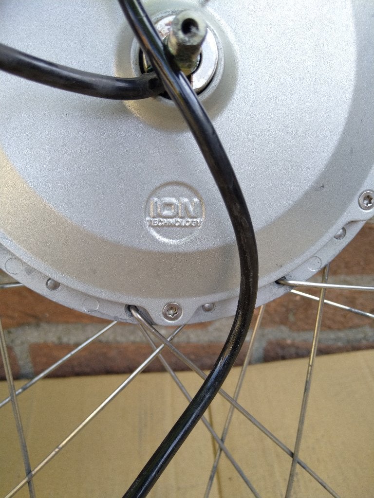 Voorwiel met ION motor Sparta Batavus €60,-, Elektrische fiets, Sparta, Sparta, Zo goed als nieuw
