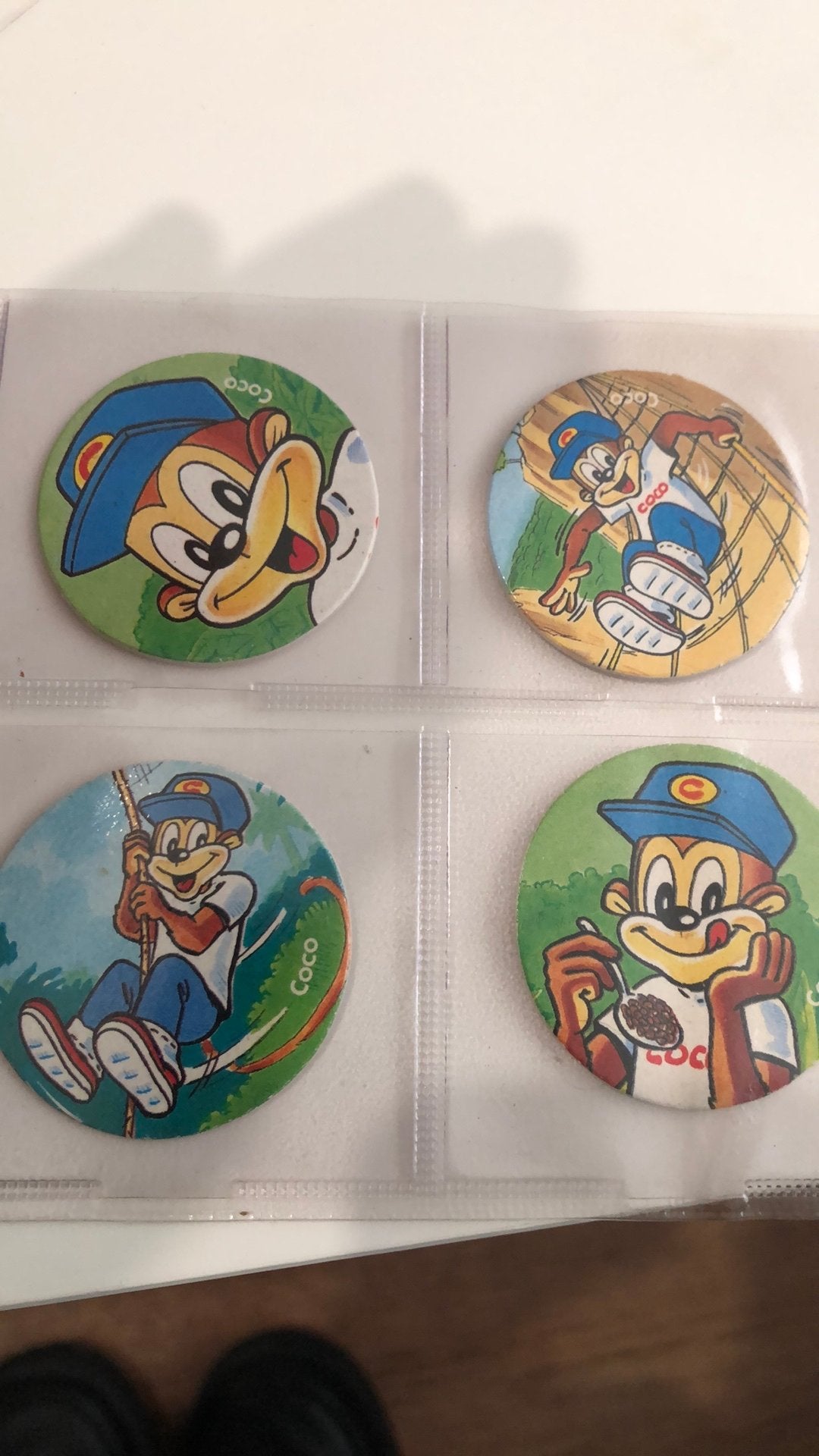 Choco pops de kelloggs flippos zeldzaam, Ophalen of Verzenden, Losse flippo's