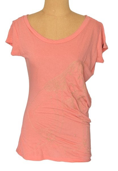 Nieuw Gsus topje, t-shirt, top, koraalrood, Mt. L, Gsus, Overige kleuren, Verzenden, Maat 42/44 (L)