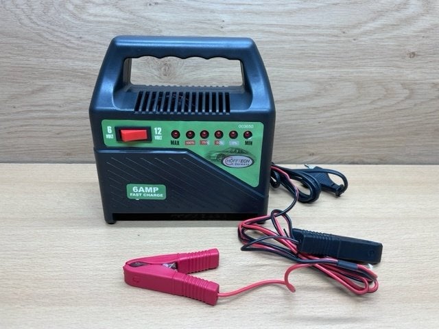 Acculader 6 en 12 volt 6 ampere., Eddiys, Espel, Nieuw, Info@eddiys.eu