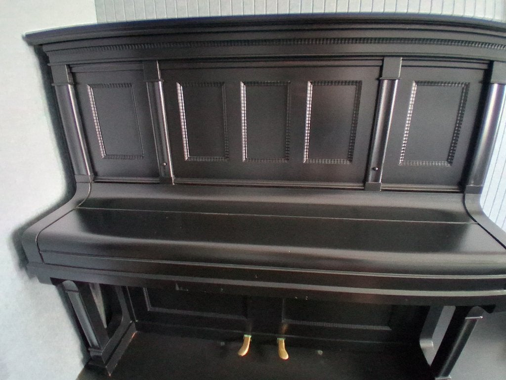 Piano, Muziek en Instrumenten, Piano's, Ophalen, Gebruikt, Zwart, Piano