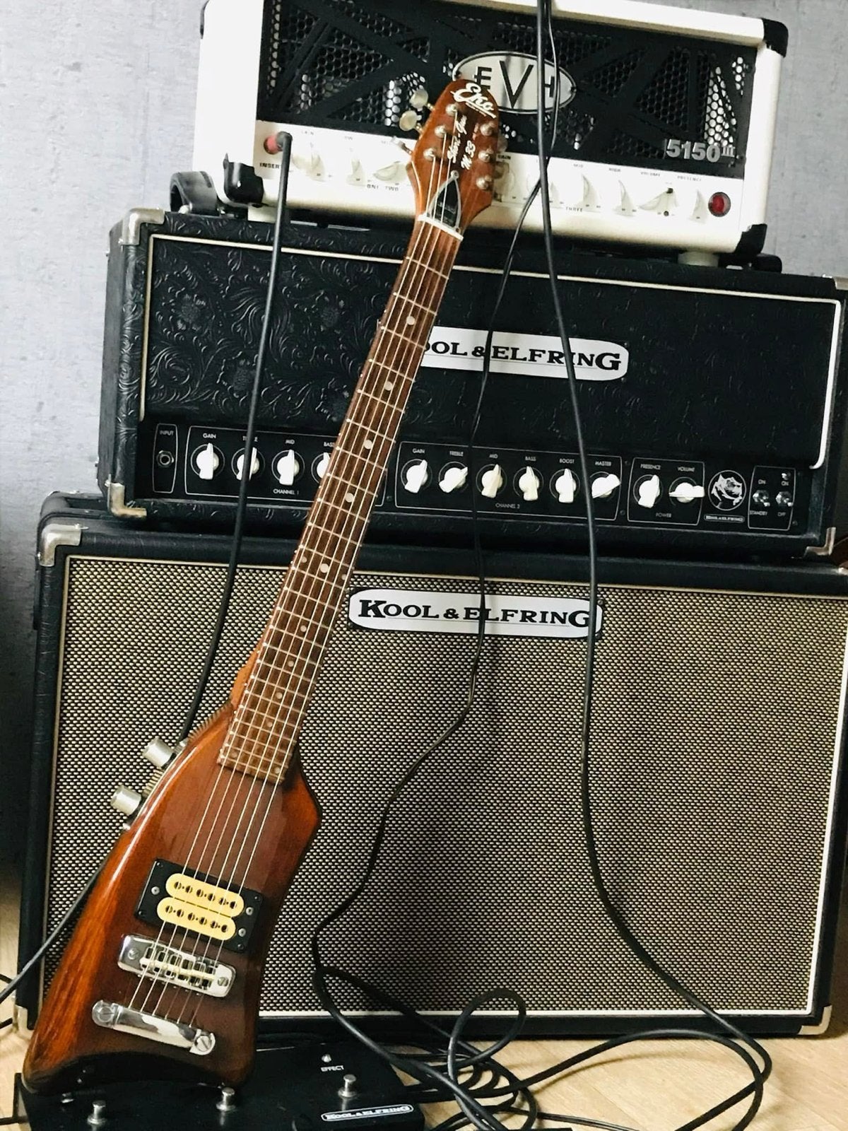 Eko M33 Short Gun gitaar (The Knack), Muziek en Instrumenten, Snaarinstrumenten | Gitaren | Elektrisch, Ophalen, Gebruikt, Solid body