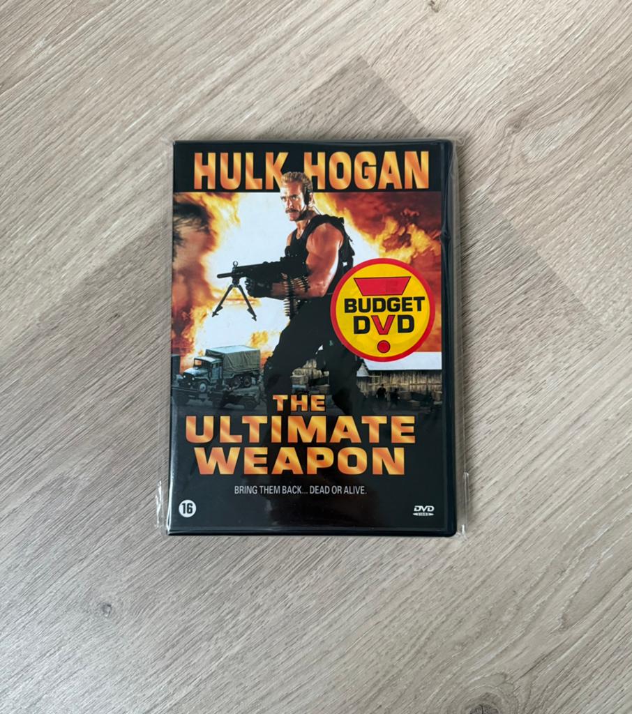 Dvd Hulk Hogan - Ultimate Weapon, Alle leeftijden, Ophalen of Verzenden, Zo goed als nieuw, Cursus of Instructie