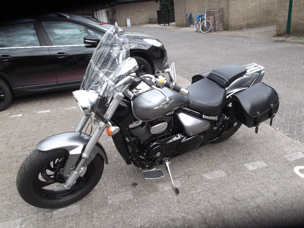 Hele mooie, zeer goede Suzuki VZ 800 bj: 2007, 17000 km., 2 cilinders, LED Verlichting, Chopper, Gebruikt