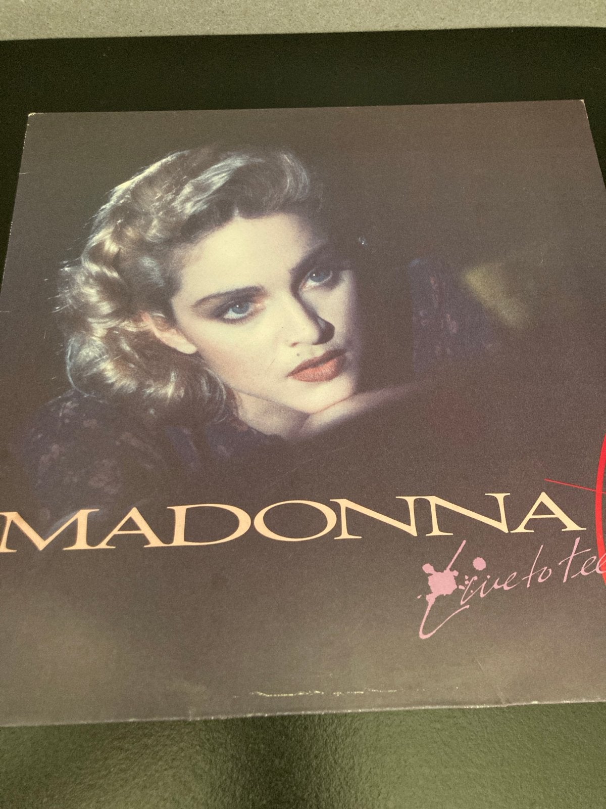 Madonna - Live to Tell 12" Vinyl Single (45 RPM), Cd's en Dvd's, Vinyl Singles, Ophalen of Verzenden, Gebruikt