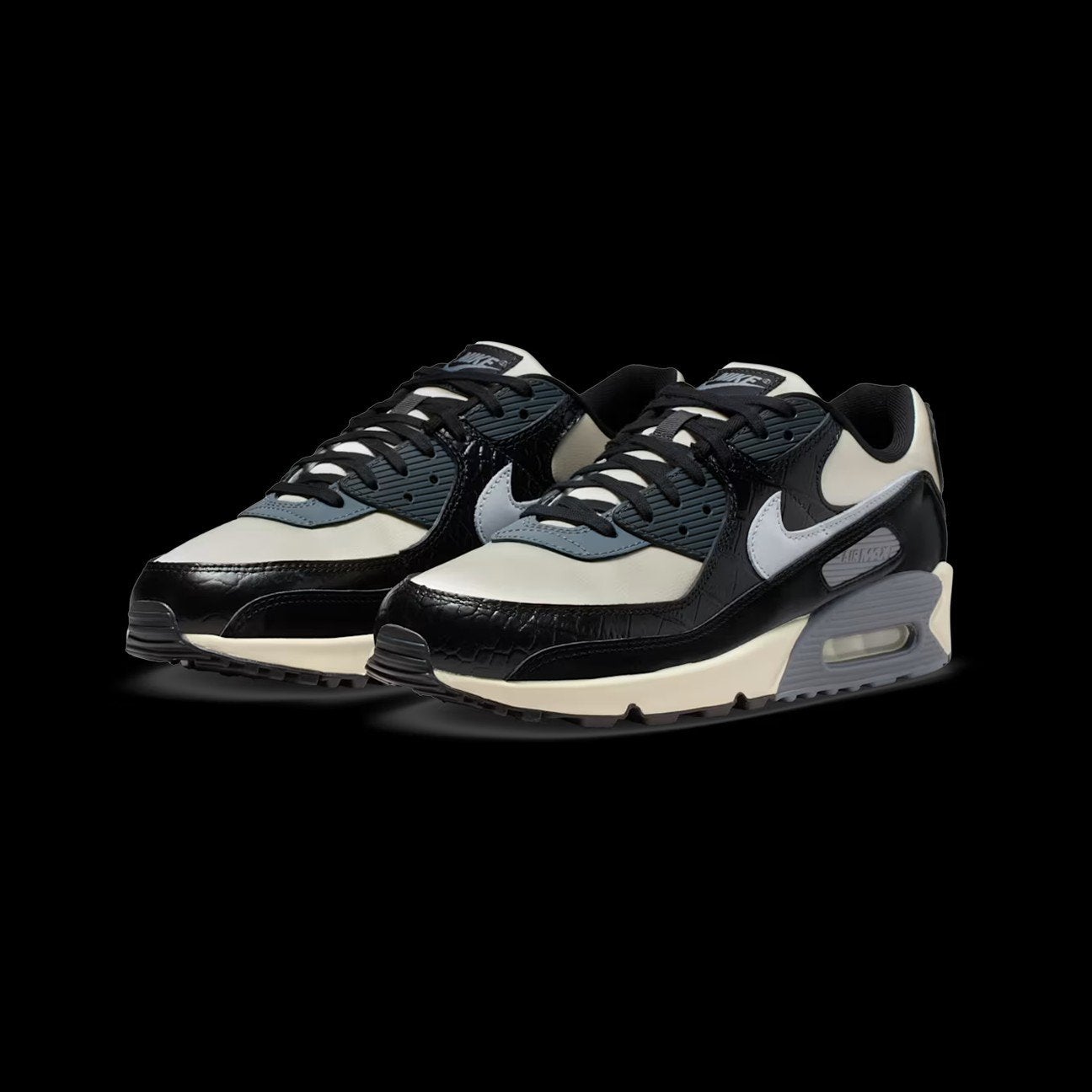 Nike Air Max 90 QS Smoke Grey Crocodile Nieuw Maat 46, Ophalen of Verzenden, Nieuw