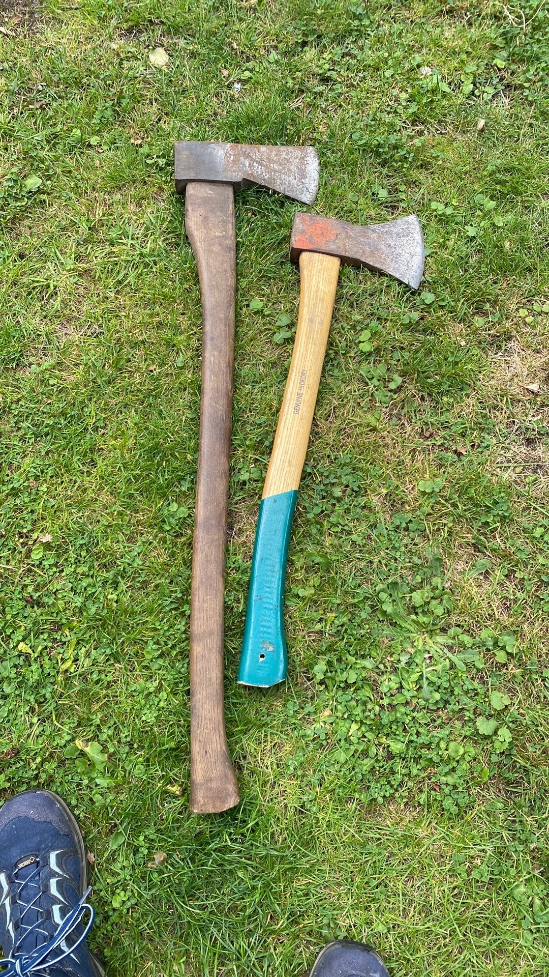 Bijl met lange steel, Ophalen of Verzenden, Gebruikt, Bijl