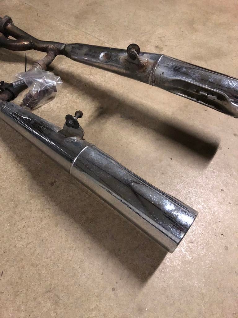 Kawasaki GPZ 400 1985-1989 Uitlaatsysteem, Motoren, Gebruikt, ., Ophalen of Verzenden, .