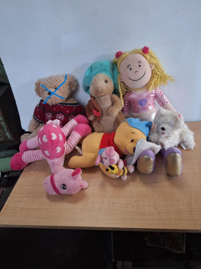 heel veel knuffels, Kinderen en Baby's, Speelgoed | Knuffels en Pluche, Ophalen of Verzenden, Zo goed als nieuw, Overige typen