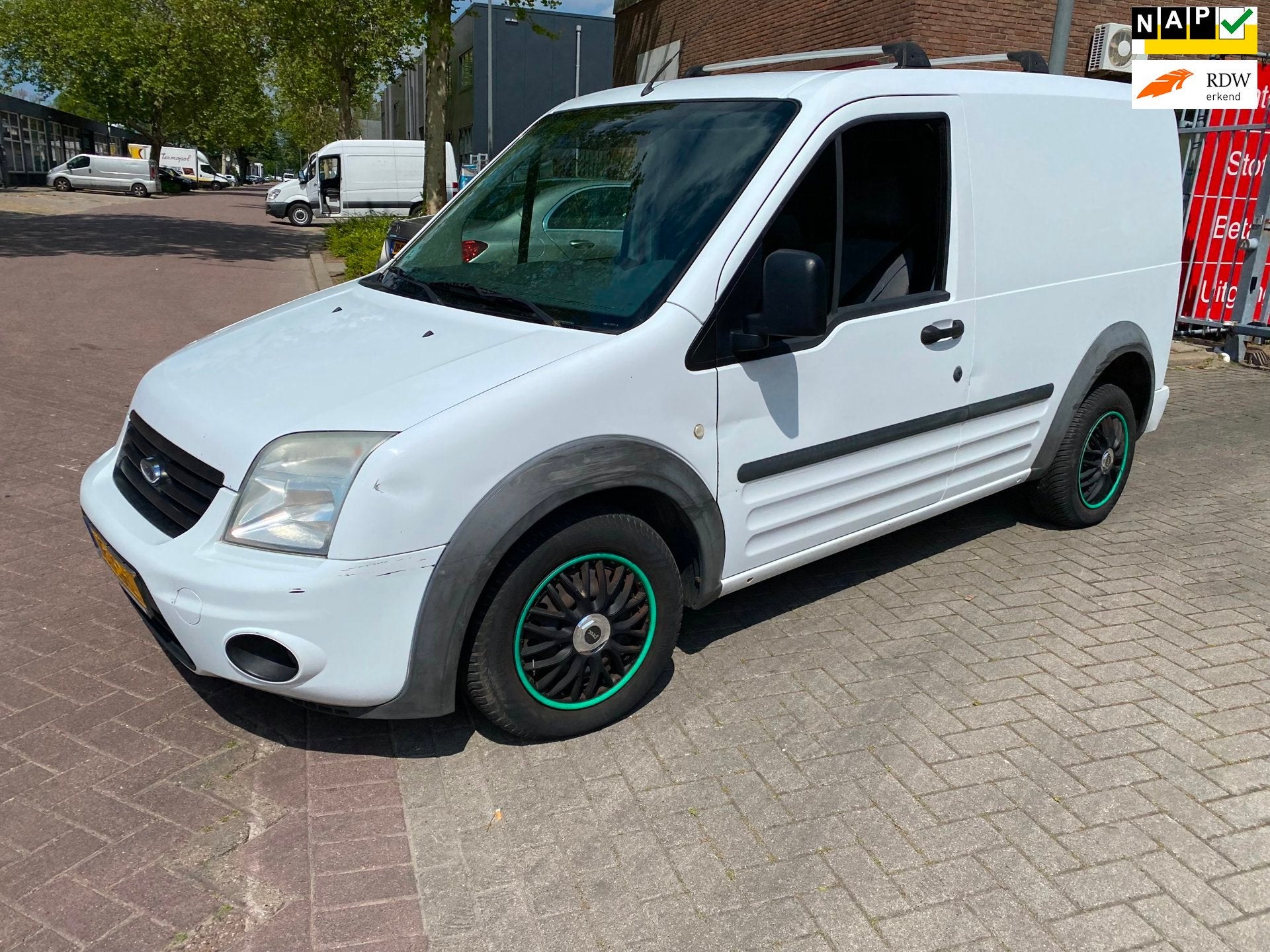 Ford Transit Connect T220S 1.8 TDCi Trend / Airco / 2013 / A, Auto's, Voorwielaandrijving, Euro 5, Gebruikt, Zwart