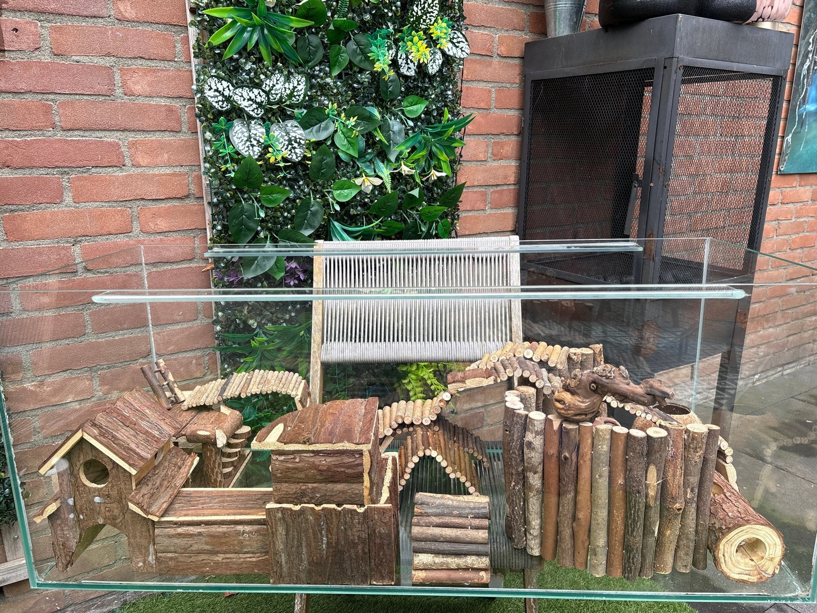 Hamster Terrarium 100x40x40, Ophalen, Gebruikt