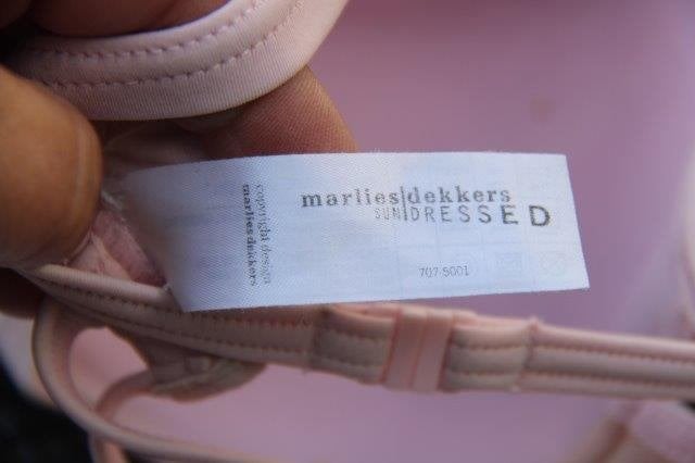 Bikini licht roze/ bruin Marlies Dekkers mt M 75D Vaste AANB, Marlies Dekkers, Ophalen of Verzenden, Zo goed als nieuw, Roze