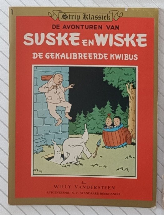 Suske en Wiske - De Gekalibreerde Kwibus (Strip Klassiek), Boeken, Stripboeken, Ophalen of Verzenden
