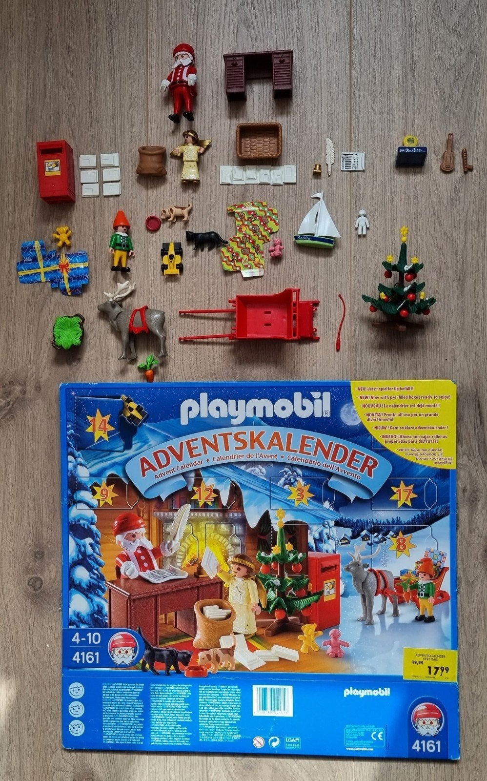 Playmobil Adventskalender Kerst, Gebruikt, Complete set, Overige typen, Ophalen of Verzenden