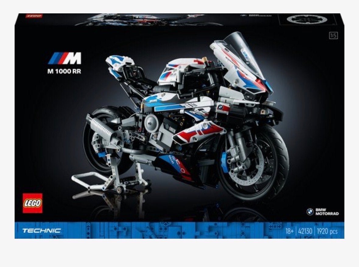 LEGO Technic BMW M 1000 RR Motorfiets (42130), Lego, Ophalen of Verzenden, Zo goed als nieuw, Complete set